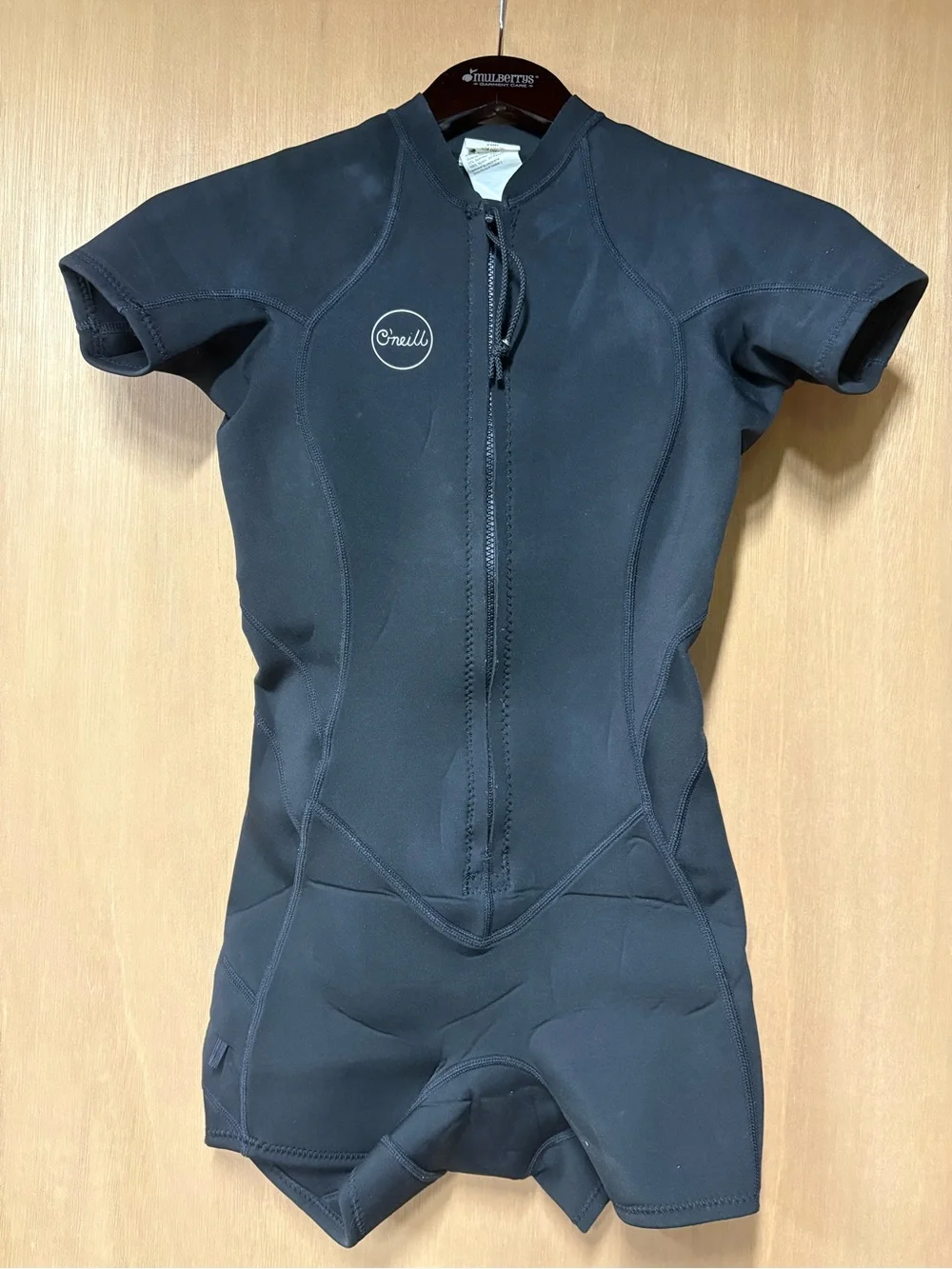 O'Neill Women's Short Sleeve One-Piece Wetsuit - Black